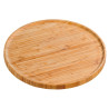 Serving plate / pizza plate D 32cm,bamboo