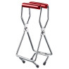 Tong for cannig chrome plated red