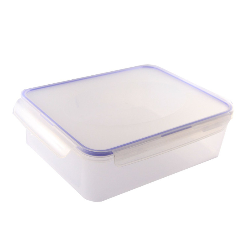 Food storage container with lid hermetic 4.7 l