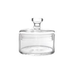 Glass dish with lid D13cm...
