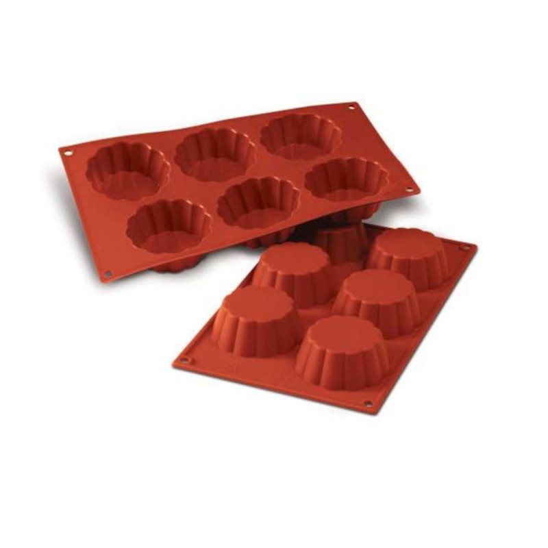 Форма силикона Ø79 H-30 мм 6x110ML Briochette