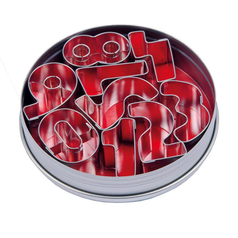 Form set 10cm whith 9 numbers