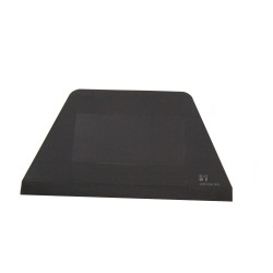 Skrāpis 21.60x12.8cm melns