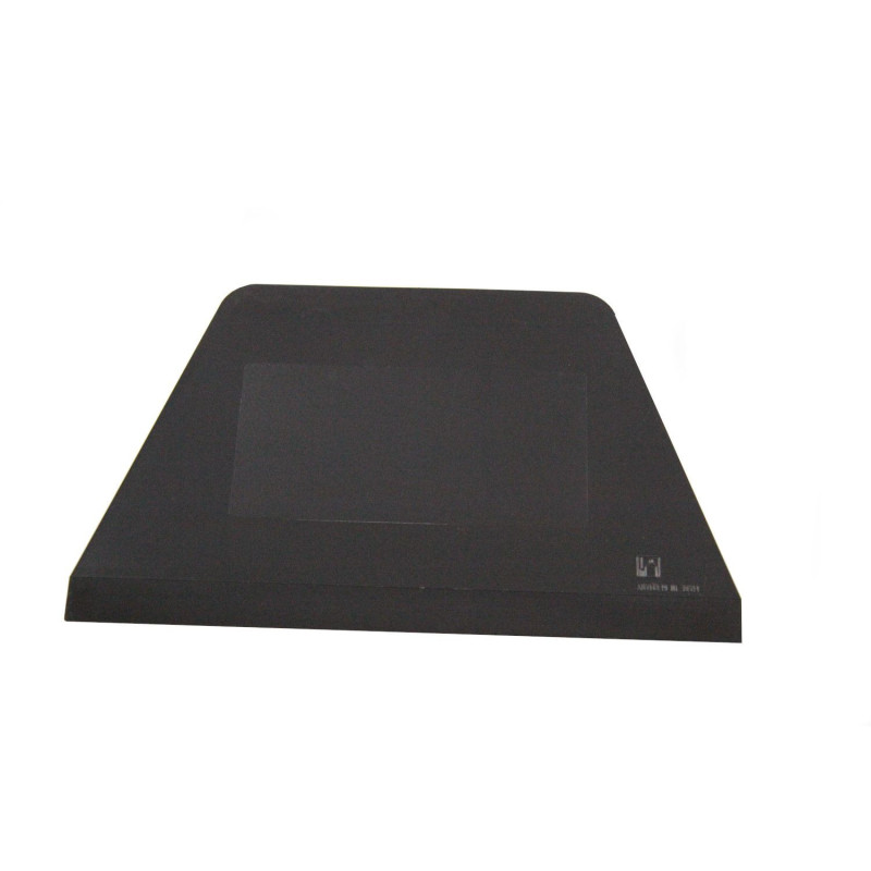 Scraper 21.60x12.8cm black