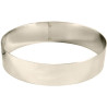 Ring tart steel D 15cm h-3.5cm