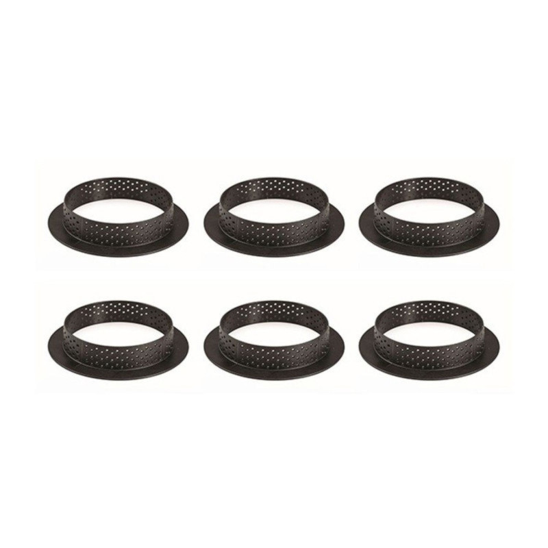 Forma plastmasas perforēta ø80 h-20mm 6gb TARTE RING