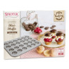 Form for Muffins 24 cups mini non-stick,D 3/4cm h-2cm 27x35cm