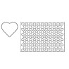 Cookie cutter HEART 3.5cm 116pcs