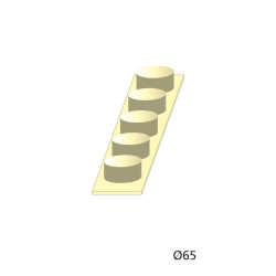 Form cutter OVAL 65mm