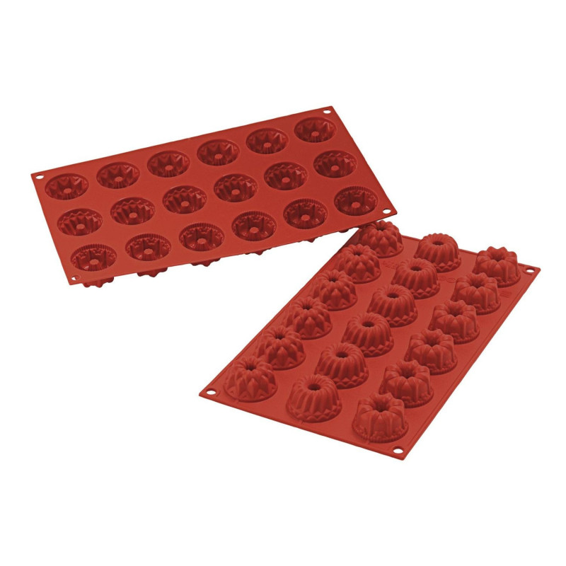 Silicone mould D40 h-22mm 18x17.5ml FANTASY