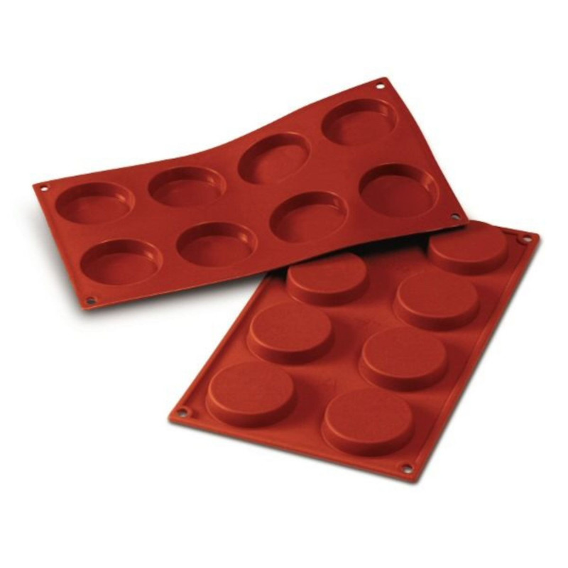 Forma silikoninė ø60 h-12mm 8x35ml FLORENTINS