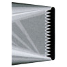 Fine Line - Basketweave nozzle - smooth / jagged - very broad 45mm St/s