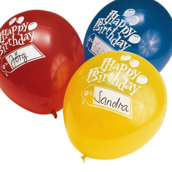 Balloons HAPPY BIRTHDAY...