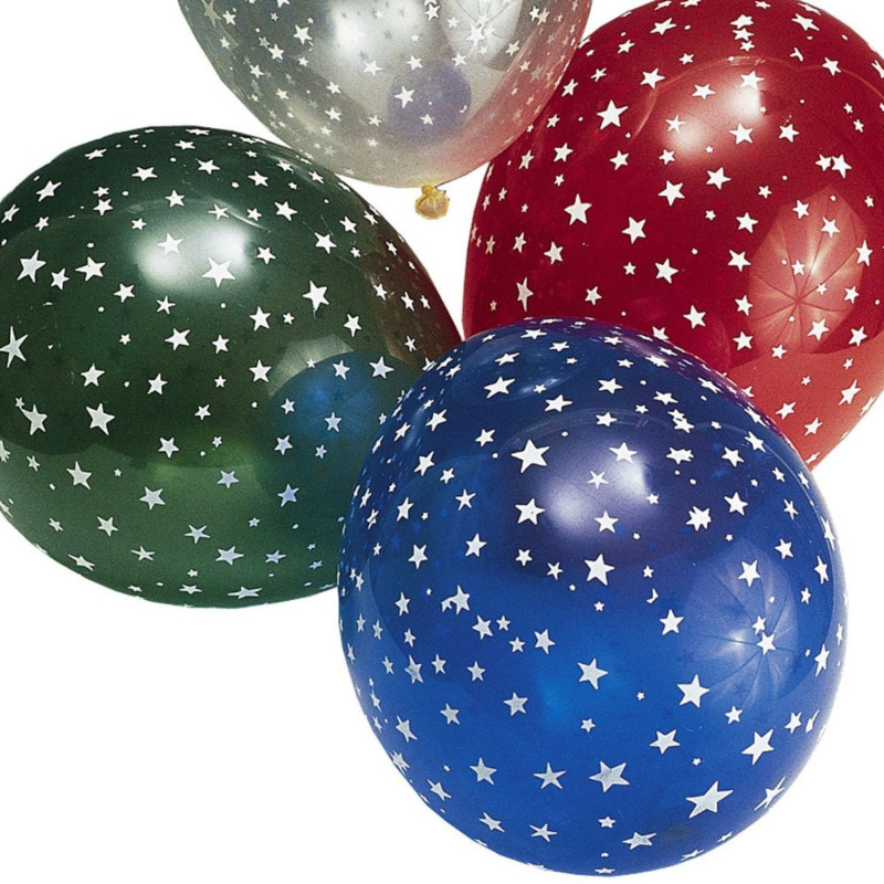 Balloons STARS 30x90cm 4pcs.