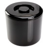 Ice Box black 8L round