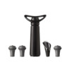 Wine Saver Concerto Black Gift Set (1 Pump, 3 Wine Stoppers, 1 Crystal Server)