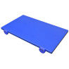Cutting board plastic 50×30cm h-2cm blue