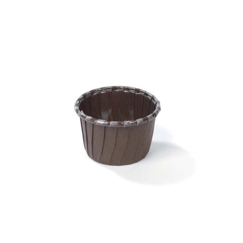 Form paper D54mm h-40mm 250pcs brown