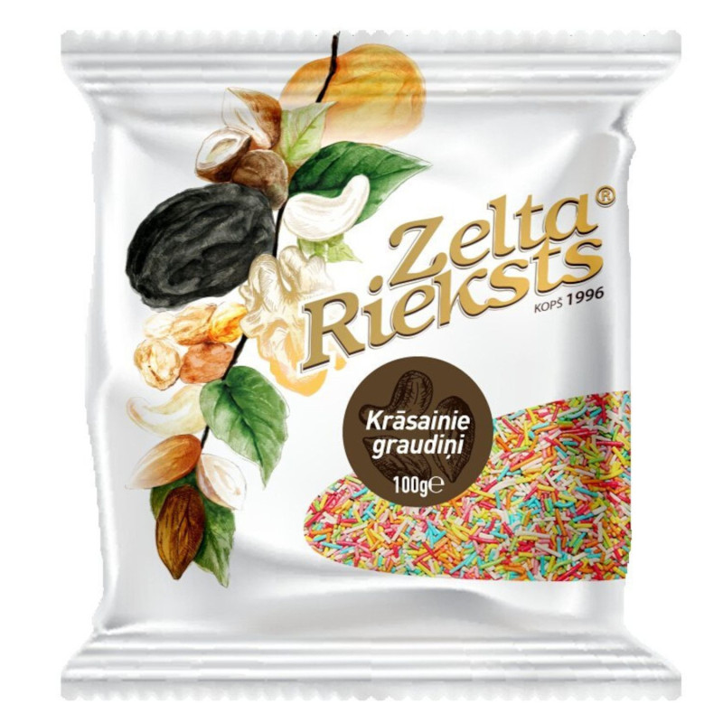 Sugar decor mixed grains 100g