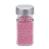 Sugar decor nonpareilles glimmer 1.5-2mm 65g pink