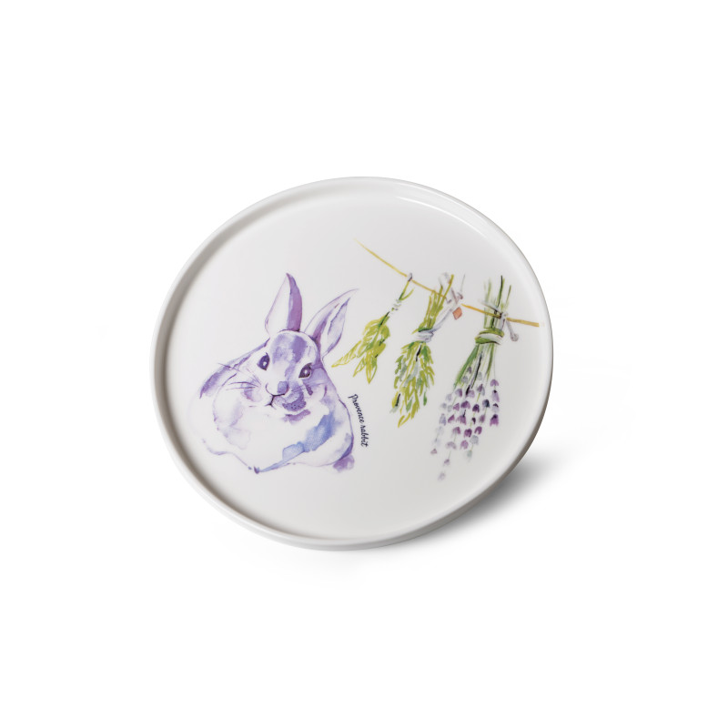 Šķīvis PROVENCE RABBIT 25 cm, porcelāns