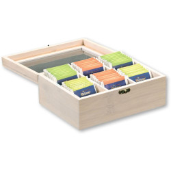 TEA   BOX  6 SECTIONS...