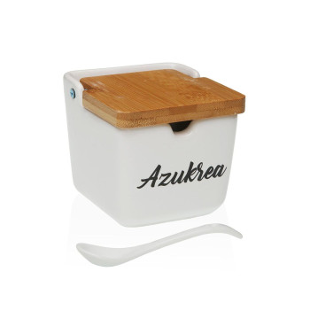 Сахарница Versa AZUKREA Белый Керамика 8,8 x 8,5 x 8,8 cm
