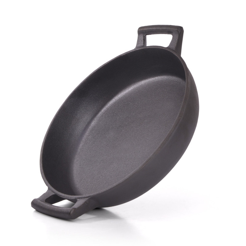 Shallow casserole 30x7 cm / 3.2 LTR (cast iron)