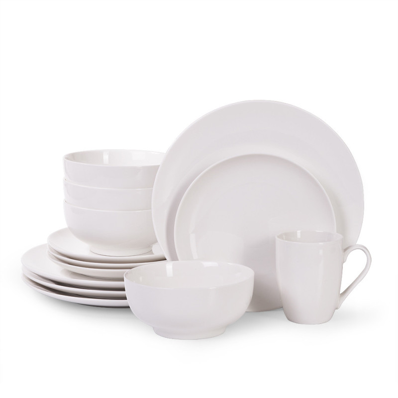 Tableware set AURORA 16 pcs (porcelain)