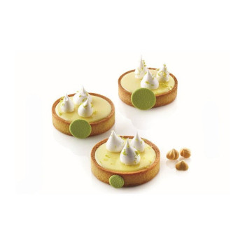 Forma plastmasas perforēta ø80 h-20mm 6gb TARTE RING