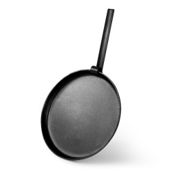 Cast iron pan with...