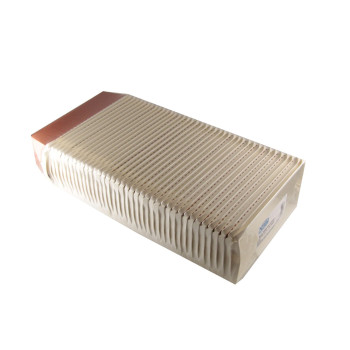Šabloninis keptuvas OPTIMA popierius 200x82x70 mm baltas/bronis
