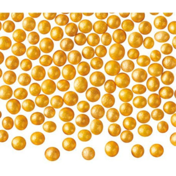 Dekori cukura pērlītes zelta Cake&Bake 150g