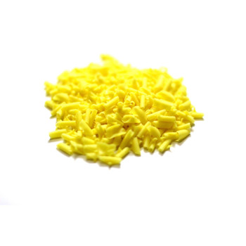 Dekoras su šokoladais geltonais dirželiais su citrinos skoniu 500 g