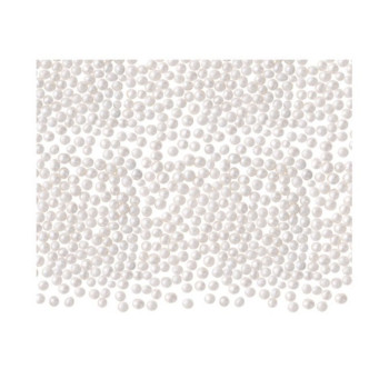 Dekori cukura pērlītes mini, baltas 130g CAKE&BAKE