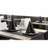 Napkins 20x20cm 100pcs black