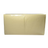 Napkins 33cm 1-ply 100pcs champagne colour