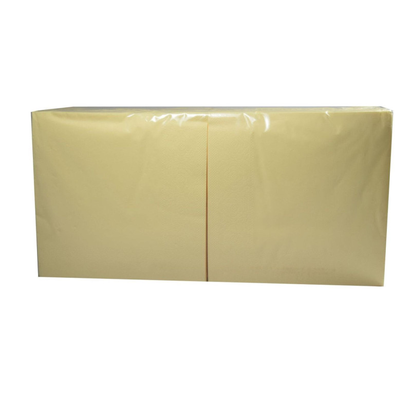 Salvetes 33cm 2 kārtas 250gb gaiši dzeltenas