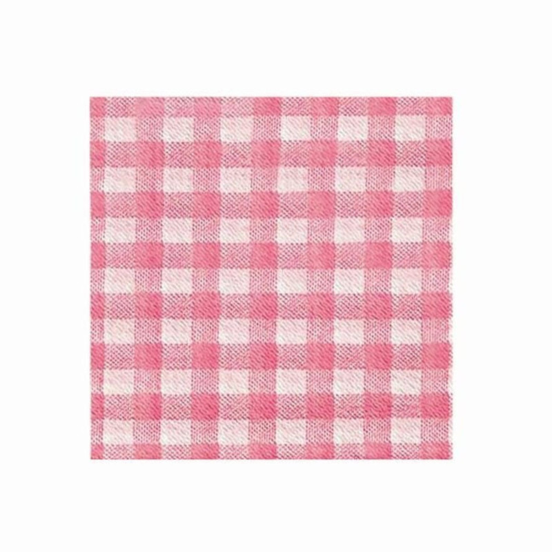 Napkins 33x33cm 1-ply KARO 100pcs red