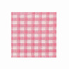 Napkins 33x33cm 1-ply KARO 100pcs red