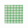 Napkins 33x33cm 1-ply KARO 100pcs green