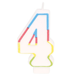 Jubiliejinė žvakė - numeris 4