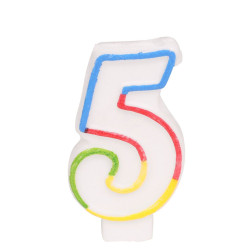 Aastapäeva küünal - number 5