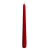 Candle cone h-24.5cm burgundy