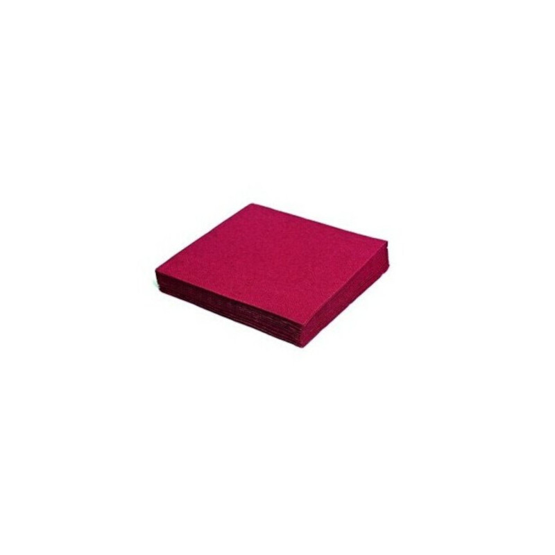 Napkins 33x33cm 3-ply 20pcs dark red