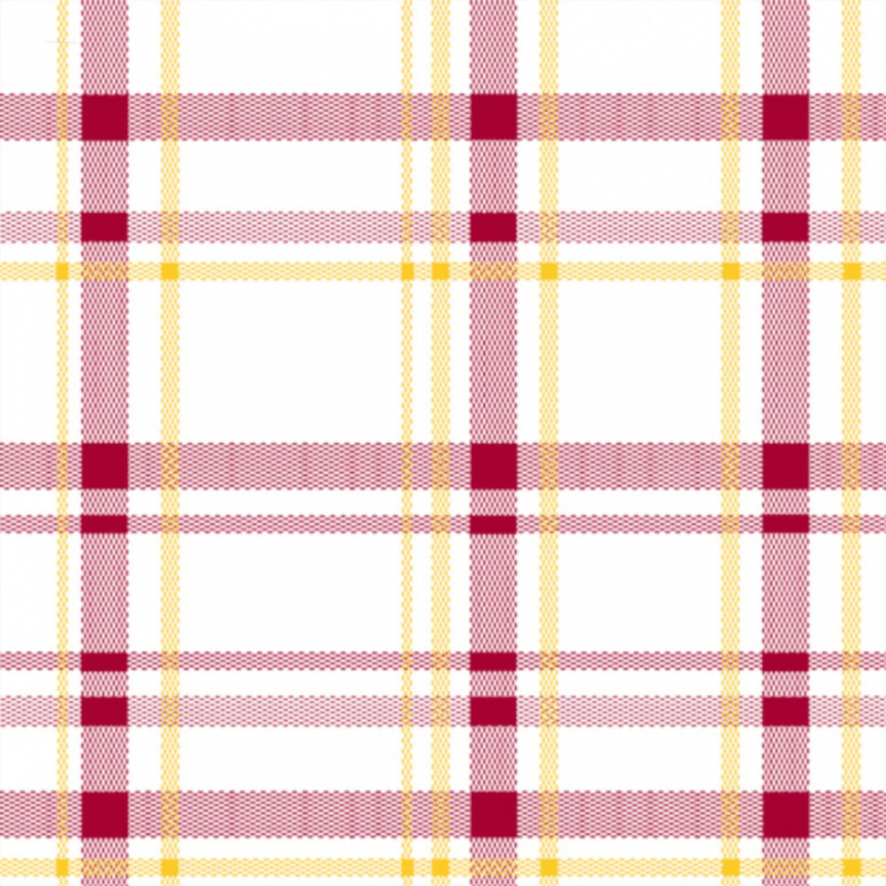 Салфетки 40x40 см. Бордо Клетчатые 50 шт.