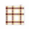 Napkins 40x40 cm brown 50 pcs