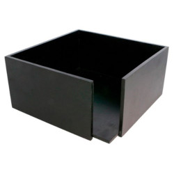 Napkin holder bamboo black...