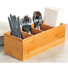 Cutlery tray 35x12x14cm bamboo