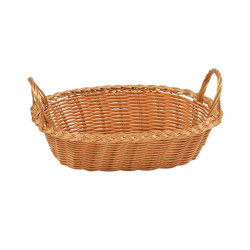 Basket plastic oval with...